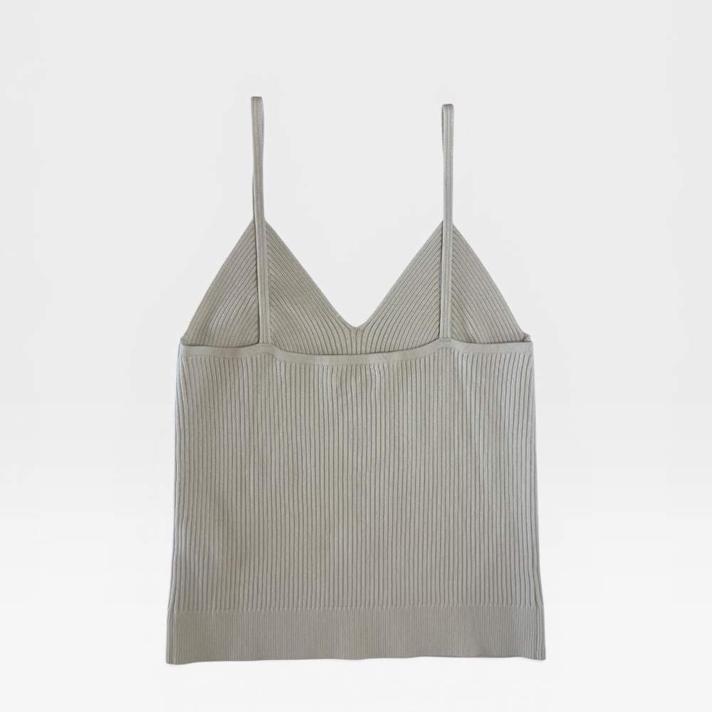Gap Cream Ribbed Tank Top - Picture 2 of 9